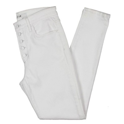 Женские белые джинсы Joes Jeans скинни до щиколотки с высокой посадкой 28 BHFO 8081