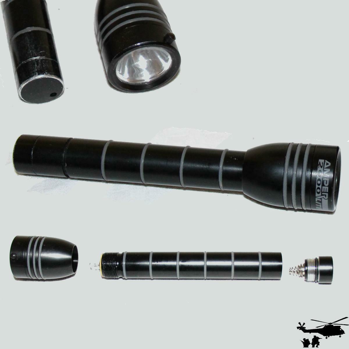 Polizei Taschenlampe ALU Amper Lite 2000 Taschenlampe AA Länge ca.145 mm