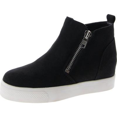 Повседневные и модные кроссовки Steve Madden Womens Walker черные 7 Medium (B, M) 4225