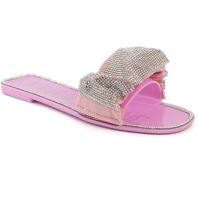 

Розовые женские шлепанцы Juicy Couture Hollyn 7 Medium (B,M) BHFO 1767, Розовый