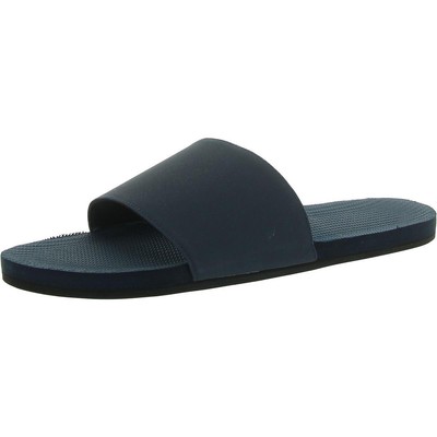 Indosole Mens Slide Navy Cushioned Flip-Flops Shoes 10-11 Medium (D) BHFO 5755