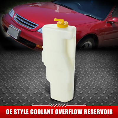 ДЛЯ 97-99 ACURA CL 3,0-литровый OE-ОБРАЗНЫЙ РЕЗЕРВУАР ДЛЯ ПЕРЕЛИВА ОХЛАЖДАЮЩЕЙ ЖИДКОСТИ, БУТЫЛКА С КРЫШКОЙ