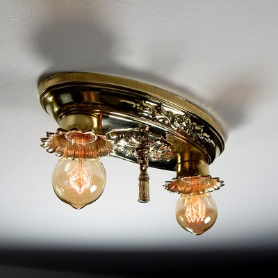 3 arm chandelier Solid Brass Ceiling Light Chandelier Bayonet mountings