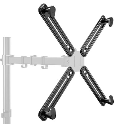 Universal VESA Mount Bracket Adapter Monitor Arm Mounting Kit for Screen 17 to 2