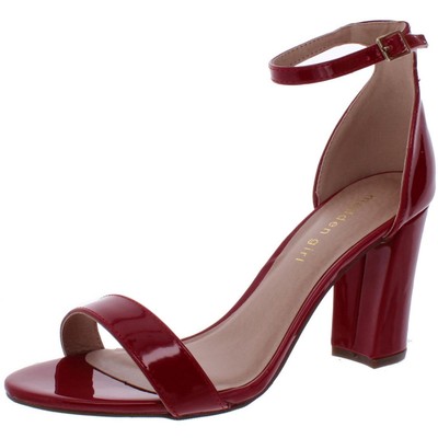 Madden Girl / женские босоножки Beella Red Dress, размер 5,5, средний (B,M) BHFO 8623