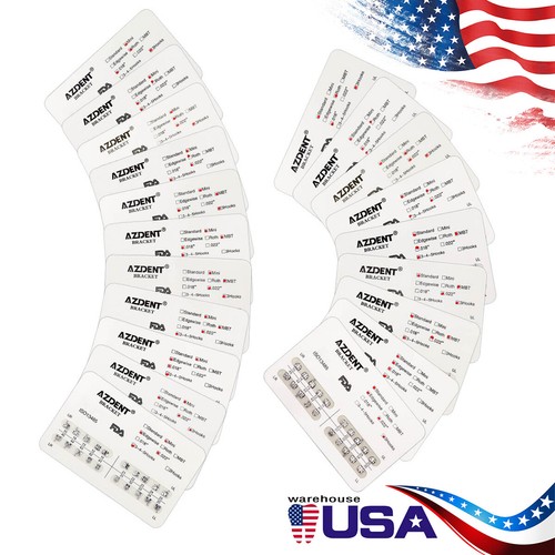 Dental Orthodontic Brackets Braces/ Glue Bonding Light Cure Resin Composite Kit