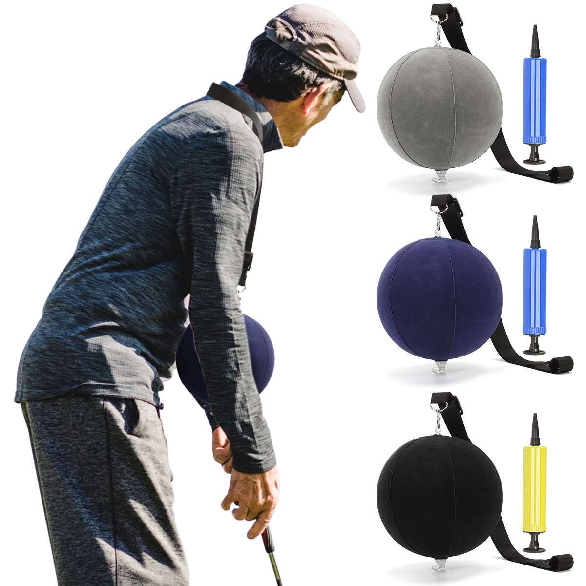 Swing Training Teaching Aids Adjustable Portable