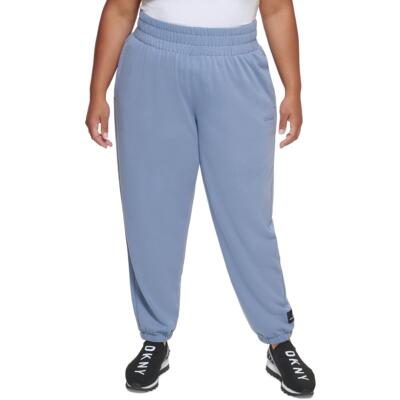 

Женские синие брюки для бега для бега DKNY Sport Athletic Plus  BHFO 9442, Country blue