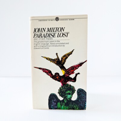 PARADISE LOST AND OTHER POEMS (Samson Agonistes+Lycidas) John Milton 1981 Mentor