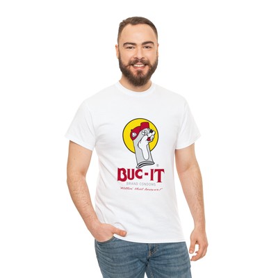 Buc It Condoms Bucee Beaver Unisex Cotton Tee Sizes S - 2XL