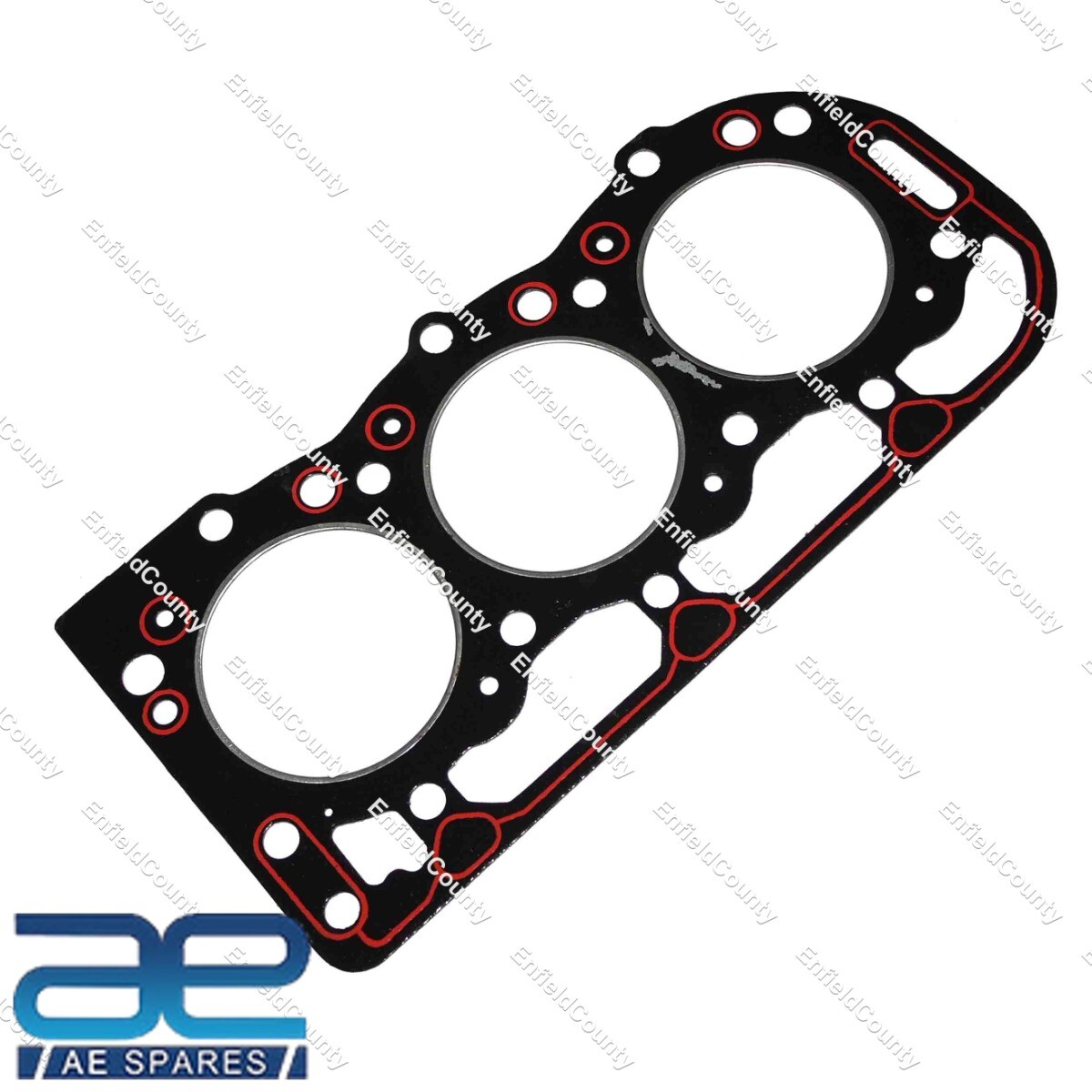 Head Top 3 Cylinder Tractor Engine Gasket For Ford 3600 3610 Tractor  