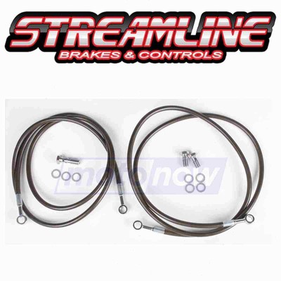 Streamline Front Front Brake Line Kit for 2018 Polaris RZR XP 4 1000 EPS jm