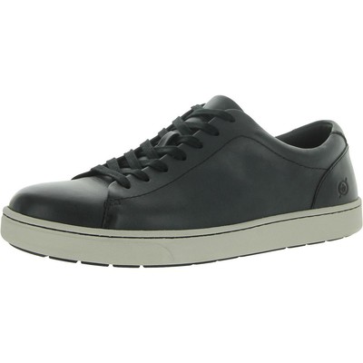 Мужские повседневные и модные кроссовки Born из черной кожи 10 Medium (D) BHFO 7016
