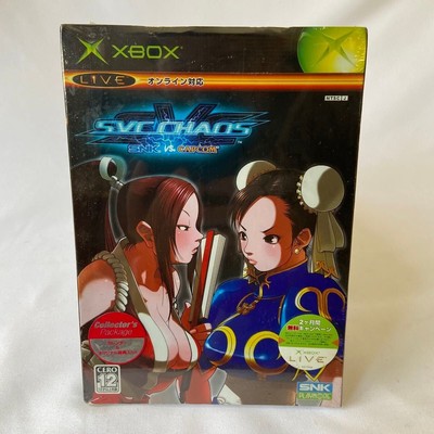 SNK VS.CAPCOM SVC CHAOS XBOX Software [Collector's Package] NEW Unopened