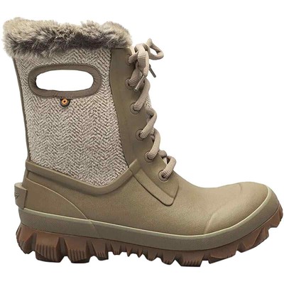 

Ботинки Bogs Arcata Cozy Chevron — женские темно-серые, 7.0, Taupe, Bogs