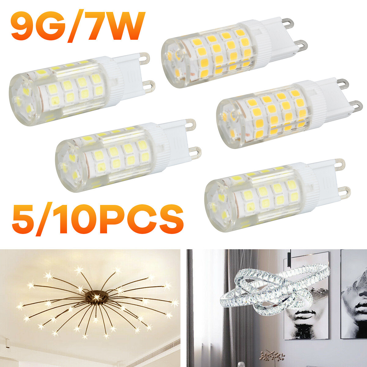 7W 9W 12W 15W 32W LED Corn Bulb 2835SMD E12 E14 E26 E27 G9 GU10 White Lamp Light
