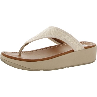 

Женские сандалии на танкетке Fitflop LULU SEEK STRAW 10 Medium (B,M) BHFO 6592