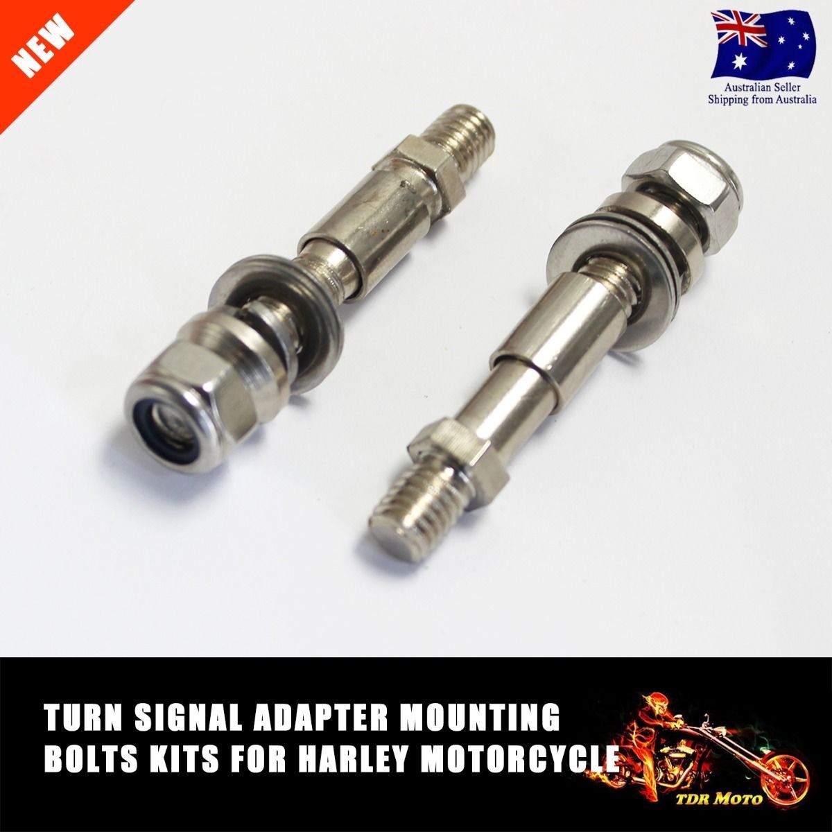 Turn Signal Adapter Mounting Bolts For Harley DYNA SPORTSTER 883 1200