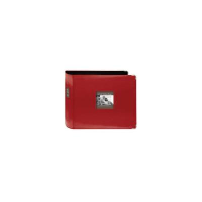 Pioneer 12x12" Scrapbook Binder, 3 2.5" D-Ring, Red #T12JF RED