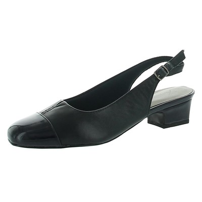 Женские туфли-лодочки Trotters Dea темно-синего цвета с ремешками на каблуках 9,5 см (B, M) BHFO 3658