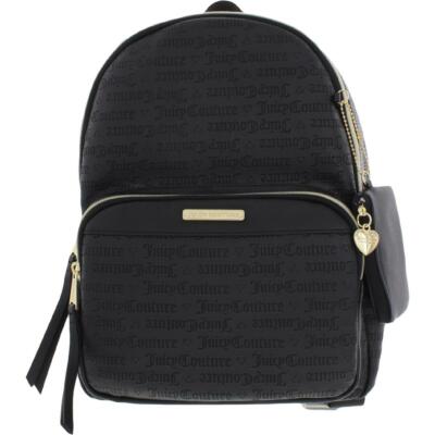 

Женский регулируемый рюкзак Juicy Couture Word Play из искусственной кожи с тиснением логотипа, Wordplay