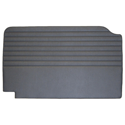 Classic Mini Door panel Pair Black Vinyl Fluted Newton Commercial 62-69 DP3021A