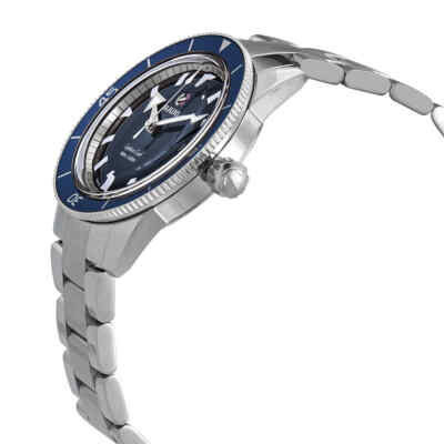 Pre-owned Rado Captain Cook Automatic Blue Dial Men's Watch R32105203