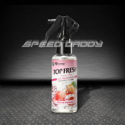 ОСВЕЖИТЕЛЬ ВОЗДУХА TREEFROG WHITE PEACH С АРОМАТОМ БЕЛОГО ПЕРСИКА ДЛЯ АВТОМОБИЛЯ/ГРУЗОВИКА/ДОМА/ОФИСА, 3 УНЦИИ В БУТЫЛКЕ-СПРЕЕ