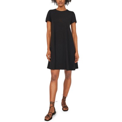 

Женское синее удобное короткое повседневное платье-футболка Riley - Rae  BHFO 7431, Preppy navy