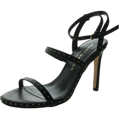 

Kurt Geiger London Женские кожаные туфли-лодочки Portia Классические сандалии Обувь BHFO 8805, Black leather, Portia