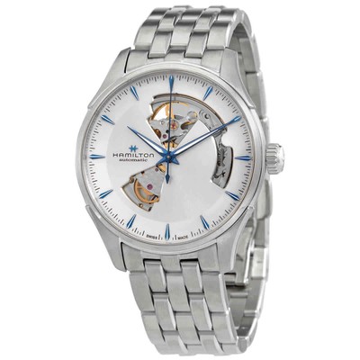 Мужские часы Hamilton Jazzmaster с автоматическим серебряным циферблатом H32675150