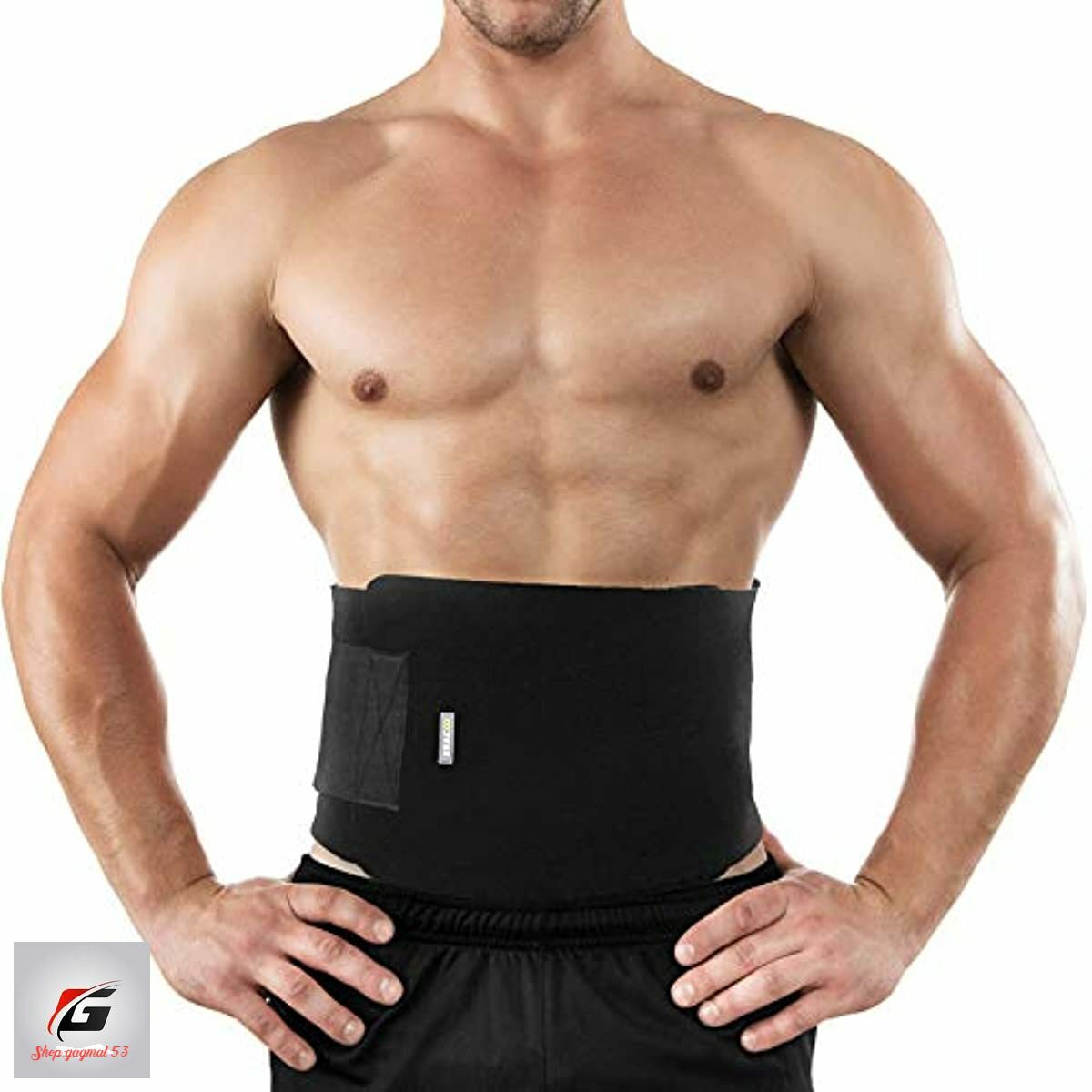 Waist Trimmer Belt Exercise Weight Loss Fat Burner Wrap Body Shaper Men Stomach