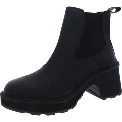 Sorel Womens Hi-Line Black Ankle Chelsea Boots Boots 10 Medium (B,M) BHFO 2080