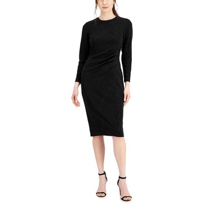 

Женское облегающее макси-платье в полоску Anne Klein, постельное белье BHFO 2107, Anne black
