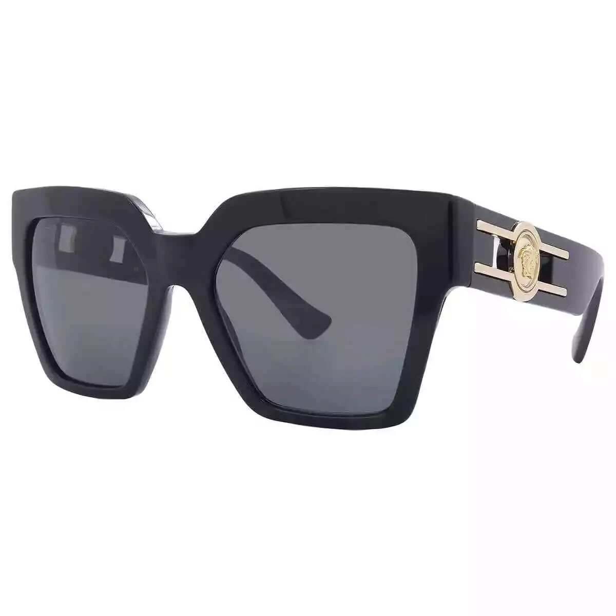 Pre-owned Versace Dark Grey Butterfly Ladies Sunglasses Ve4458 Gb1/87 54 Ve4458 Gb1/87 54 In Gray