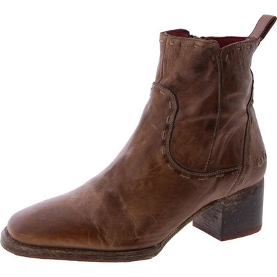 Женские ботильоны из коричневой кожи Bed Stu MERRYLI 9 Medium (B,M) BHFO 9926