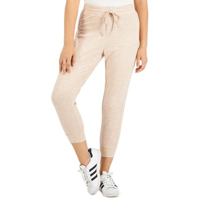 

Женские бежевые вязаные спортивные штаны Tinsel Брюки для бега Домашняя одежда Petites  BHFO 6861, Oatmeal tie dye