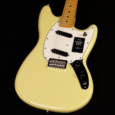 Fender Player II Mustang Maple Fingerboard Hialeah Yellow S N:MX24025259
