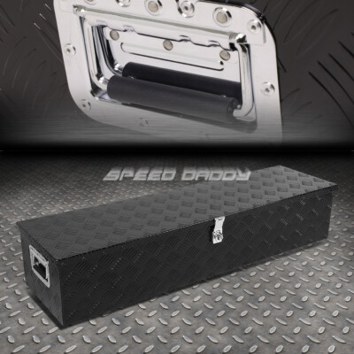 Small Truck Tool Box >> 39 X13 X10 Black Aluminum Pickup Truck Trunk Bed Tool Box Trailer Storage Lock Small Truck Tool Box >> 39 X13 X10 Black Aluminum Pickup Truck Trunk Bed Tool Box Trailer Storage Lock