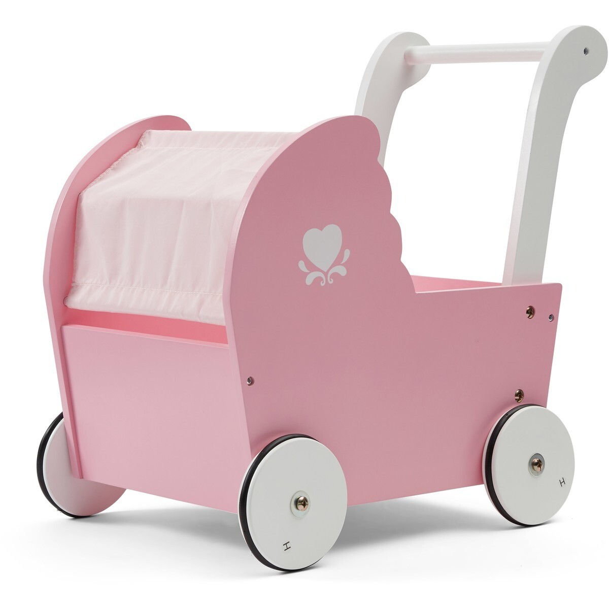 brio wooden doll pram