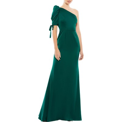 Женское зеленое вечернее платье макси с русалкой Ieena for Mac Duggal 2 BHFO 5198