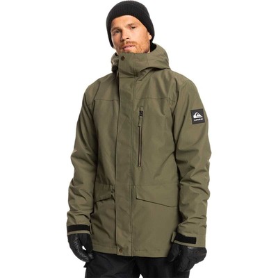 Куртка Quiksilver Mission 3-в-1 — мужская Grape Leaf, XL