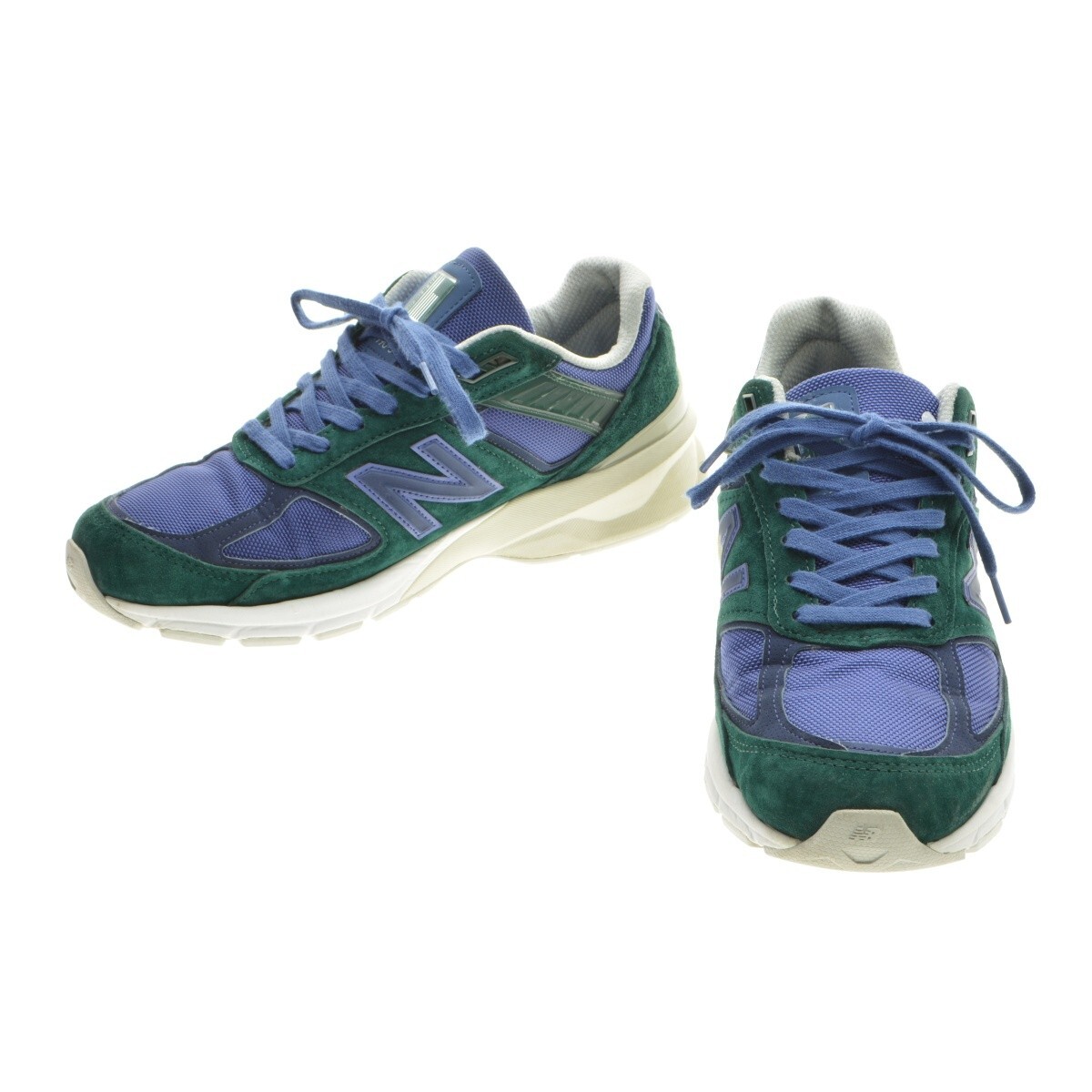 New Balance Aime Leon Dore Sneakers Dark Green Navy M990AL5
