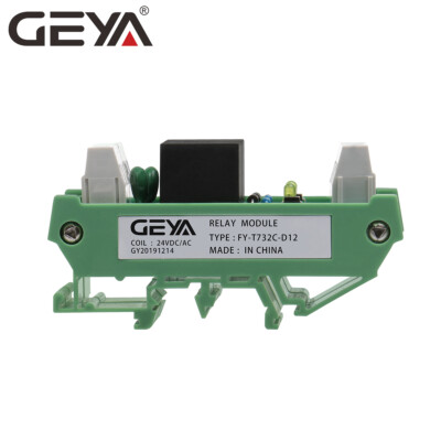 GEYA 2 Channel Relay Module AC/DC 12V 24V AC230V Relay Interface PLC
