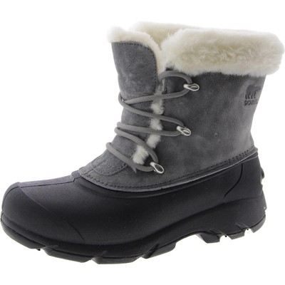 Женские зимние ботинки Sorel Snow Angel серого цвета 8 Medium (B,M) BHFO 7735