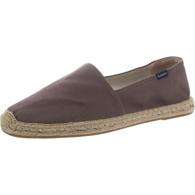Мужские серые мокасины Soludos с круглым носком без шнуровки Shoes 11 Medium (D) BHFO 9211