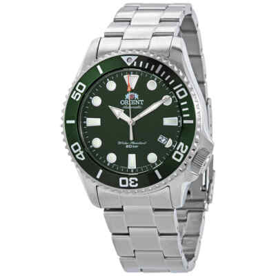 Pre-owned Orient Triton Automatic Green Dial Men's Watch Ra-ac0k02e10b