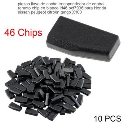 10x  ID46 Chip Car Key Transponder Chips PCF7936 Carbon Fit for Honda