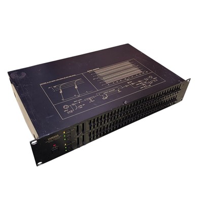 Yamaha Q2031A Graphic Equalizer Rackmount 31 Bands Black Used From Japan