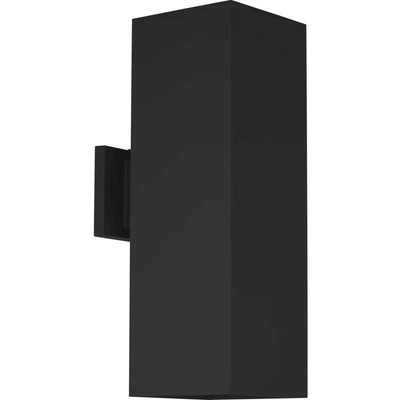 Progress Lighting P5644-31-30K LED Square Cylinder Outdoor Wall Light Black